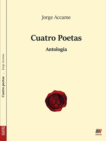 Portada de Cuatro Poetas. Antología