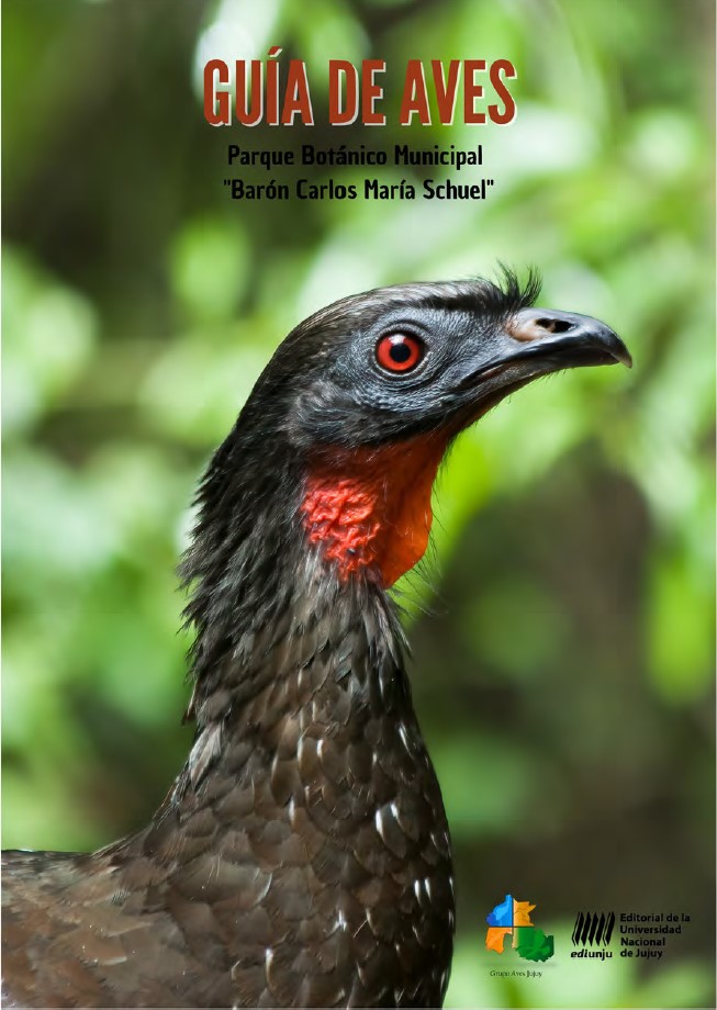 Portada de Guia de Aves Parque Botanico - Baron Carlos Maria Shuel